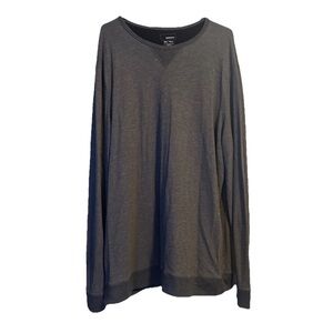 Sonoma Big & Tall Men's Size 3XL Tall Gray Waffle Thermal. Long Sleeve A0019